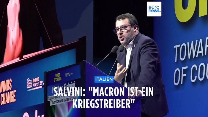 News video: Salvini: 