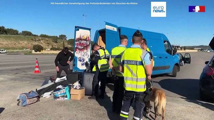 News video: XXL-Drogen-Razzia: Mehr als 190 Festnahmen in ganz Frankreich