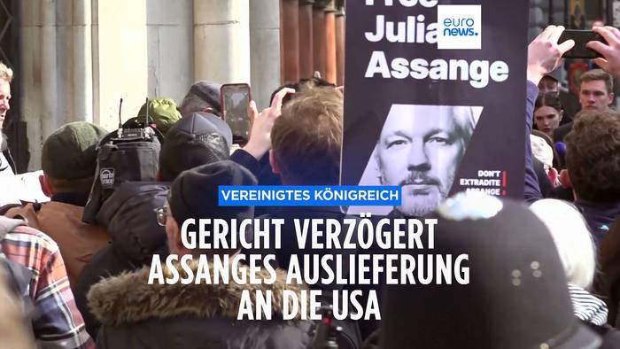 News video: Julian Assange: Vorerst keine Auslieferung an die USA