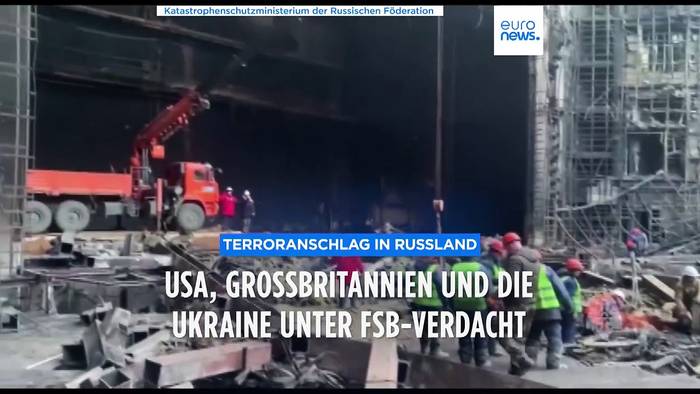 News video: Nach Anschlag in Russland: FSB verdächtigt die USA, Großbritannien und die Ukraine