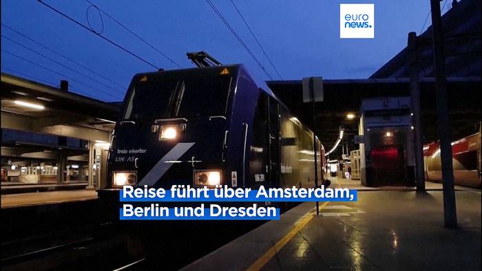 News video: Neuer Nachtzug: Einschlafen in Brüssel – aufwachen in Prag