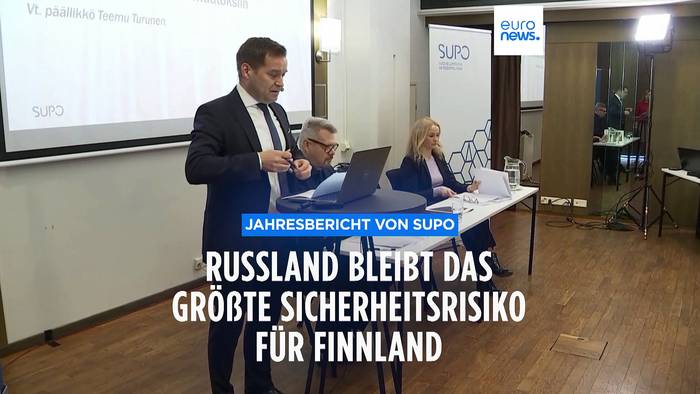 News video: Bericht: Russland bleibt das größte Sicherheitsrisiko für Finnland