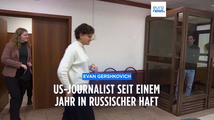 Video: Evan Gershkovich: Ein Jahr in Untersuchungshaft