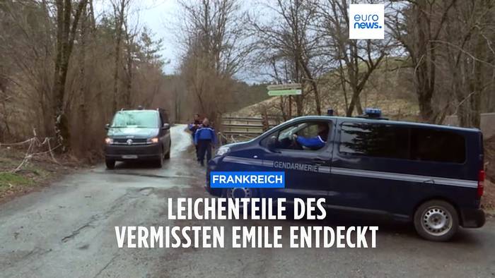 News video: Schauriger Fund: Knochenteile des kleinen Emile (2) im Wald entdeckt