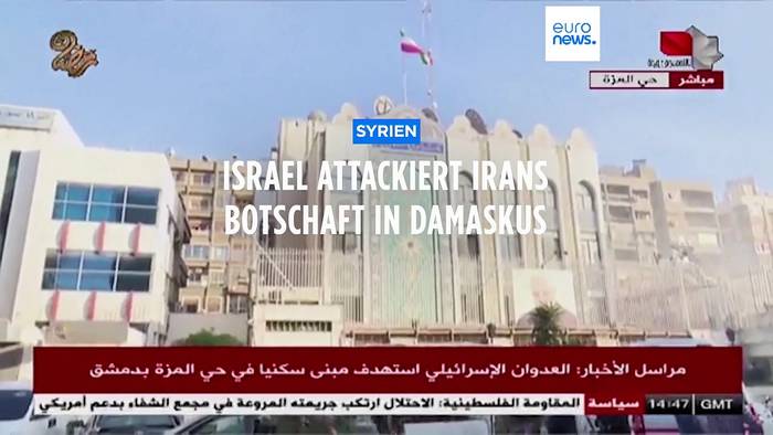 News video: Israel attackiert Irans Botschaft in Syrien: Hochrangiger Kommandeur unter den Toten