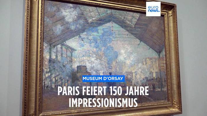 News video: Paris: Das Musée D'Orsay feiert  150 Jahre Impressionismus