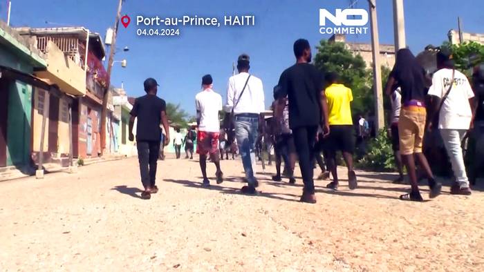 Video: Heftige Schießereien auf Haiti