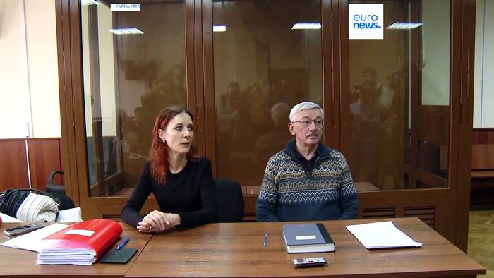 Video: Russischer Regimekritiker Orlow in Haft: Menschenrechtsorganisation beklagt unmenschliche Umstände