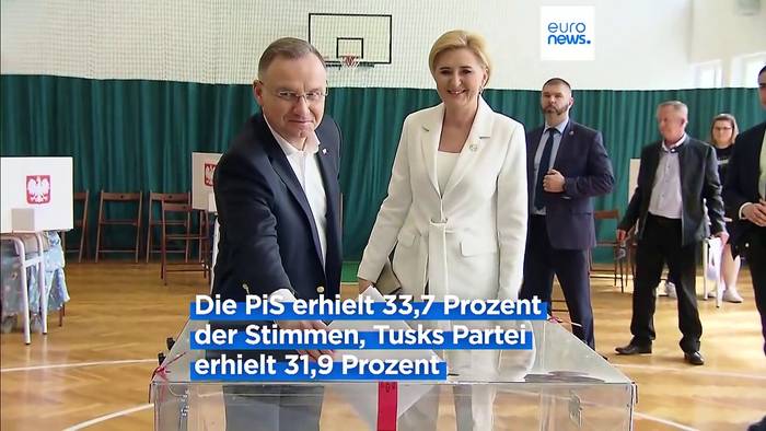 News video: Kommunalwahlen in Polen: PiS-Nationalisten liegen laut Prognosen vorn