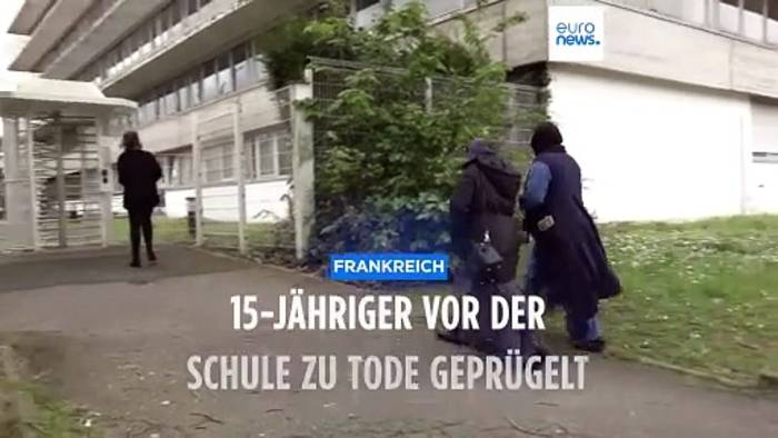 News video: 15-jähriger Franzose vor der Schule zu Tode geprügelt: Was wissen wir?