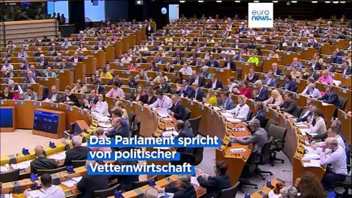 News video: Pieper ist raus: EU-Parlament stimmt gegen von der Leyens umstrittenen Kandidaten