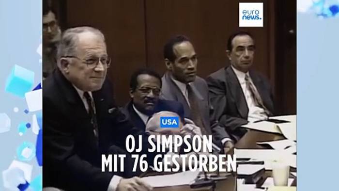 Video: OJ Simpson stirbt mit 76 Jahren - nach Jahrzehnten im Schatten des Mordes an seiner Frau