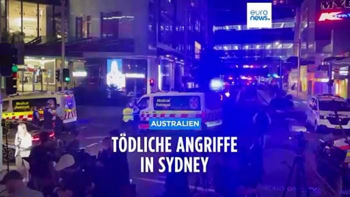 News video: Messerangriff und Schüsse im EInkaufszentrum in Sydney: Offenbar 6 Tote