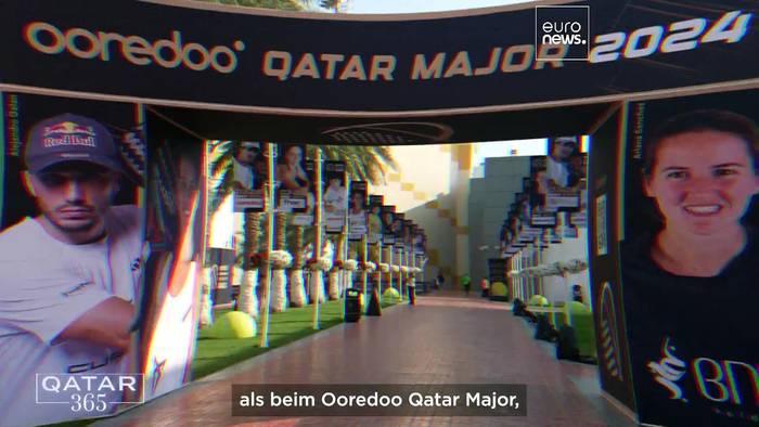 News video: Die Herrschaft der Schlägersportarten in Katar - von Tennis bis Padel