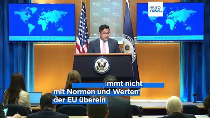 Video: Warnung der USA: Agentengesetz könnte Georgiens EU-Beitritt behindern
