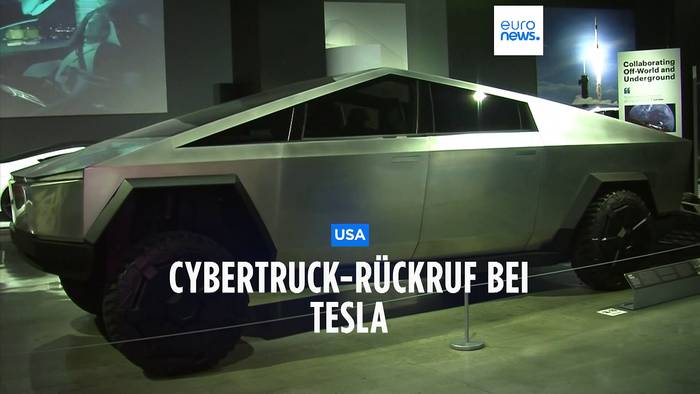 News video: Tesla ruft 3878 Cybertrucks zurück
