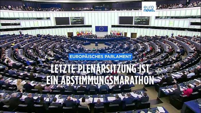News video: Die letzten Abstimmungen des EU-Parlaments werden größtenteils abgeschwächt