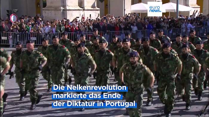 News video: Portugal feiert den 50. Jahrestag der Nelkenrevolution