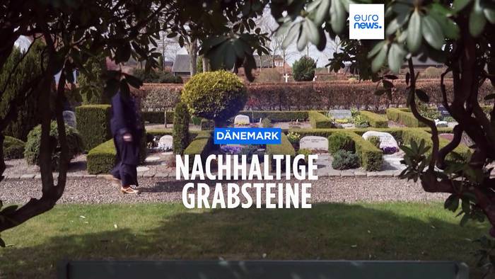 News video: Nachhaltig begraben: CO2-freundlicher Grabstein aus Dänemark
