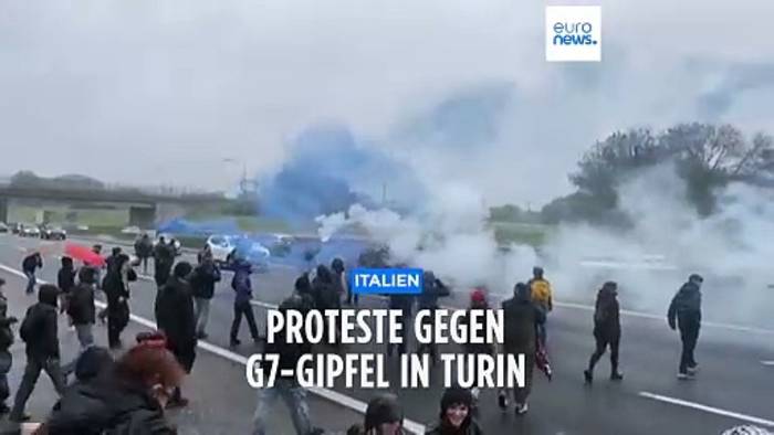 News video: Proteste gegen den G7-Gipfel in Turin