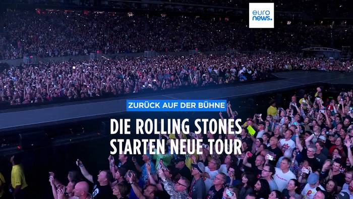 News video: Zurück auf der Bühne - Rolling Stones starten neue Tour