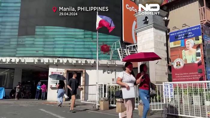 News video: Hitzewelle auf den Philippinen: 53 Grad gefühlte Temperatur, Schulen werden geschlossen