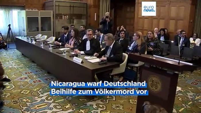 Video: IGH weist Nicaraguas Antrag gegen deutsche Israel-Hilfe zurück