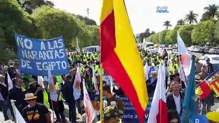 News video: Spanien: Landwirte mobilisieren vor den Europawahlen