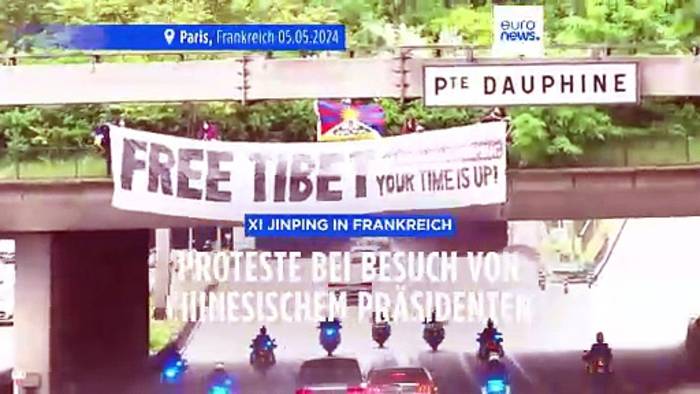 Video: Protest in Frankreich: 