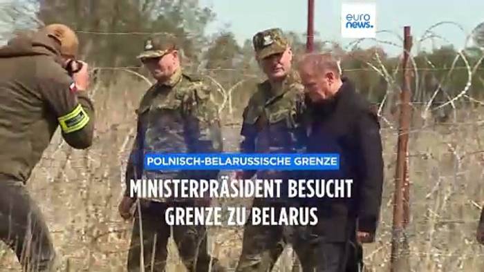 Video: Migration: Polen verstärkt Grenze zu Belarus