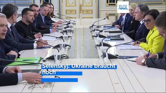 Video: US-Außenminister zu Besuch in Kiew: 