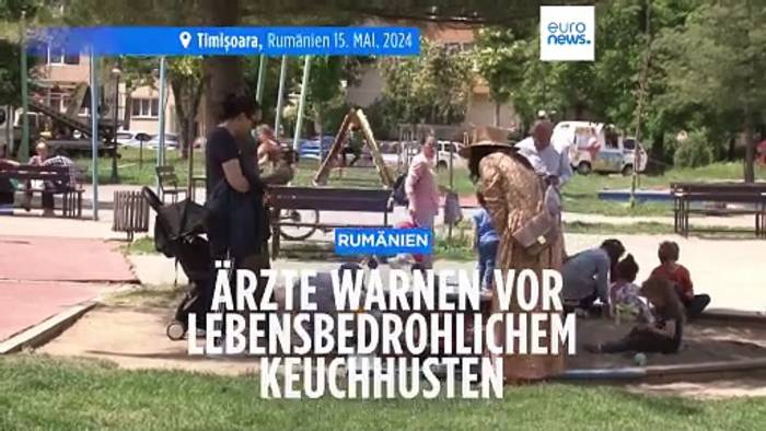 Video: Zahl der Keuchhusten-Fälle hat sich im vergangenen Jahr verzehnfacht