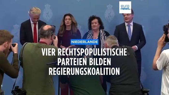 News video: Niederlande: Rechte Regierungskoalition will 