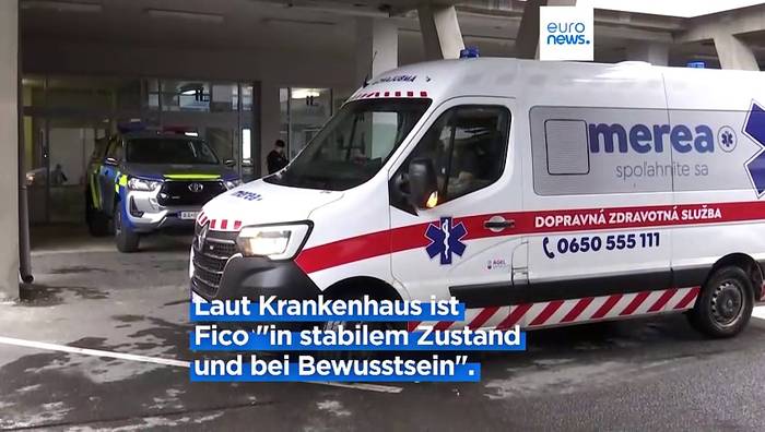 Video: Nach Schüssen auf Robert Fico: Was sagen seine Ärztin und das Ermittlungsteam in der Slowakei?