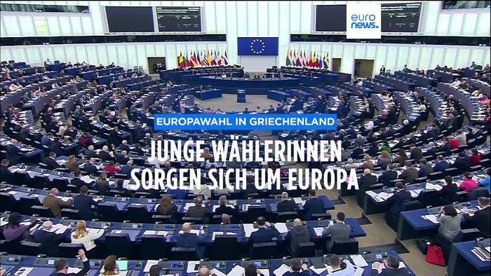 Video: EU-Wahl in Griechenland: Junge Wählerinnen sorgen sich um Europa