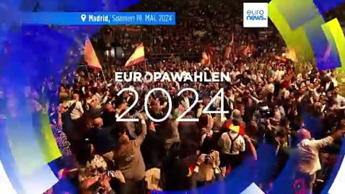 Video: Spanien vor der Europawahl: Großveranstaltung der VOX zieht Rechtspopulisten aus der ganzen Welt an