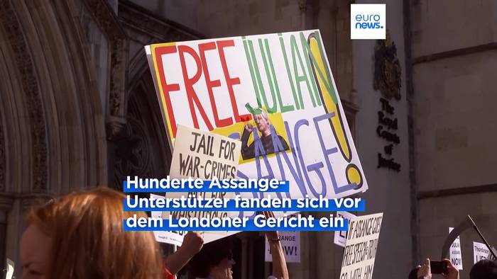 News video: Assange darf gegen US-Auslieferung Berufung einlegen