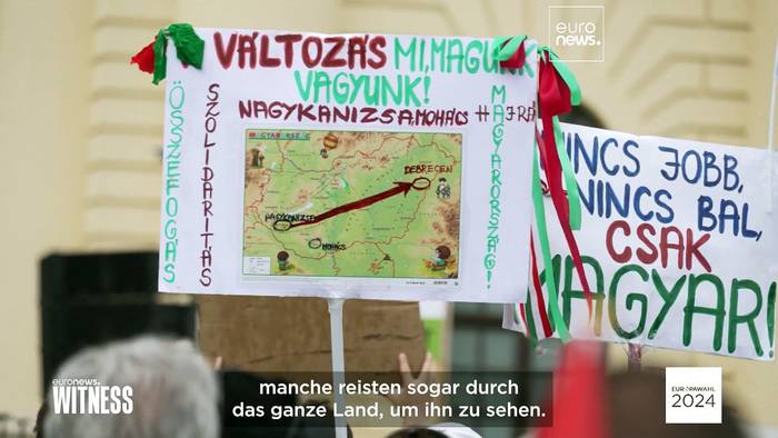 News video: Opposition in Ungarn: Péter Magyar sagt Viktor Orbán den Kampf an