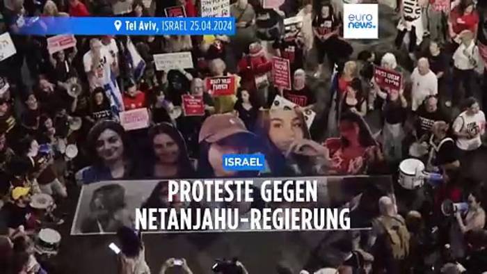 News video: Massenproteste gegen Netanjahu-Regierung in ganz Israel