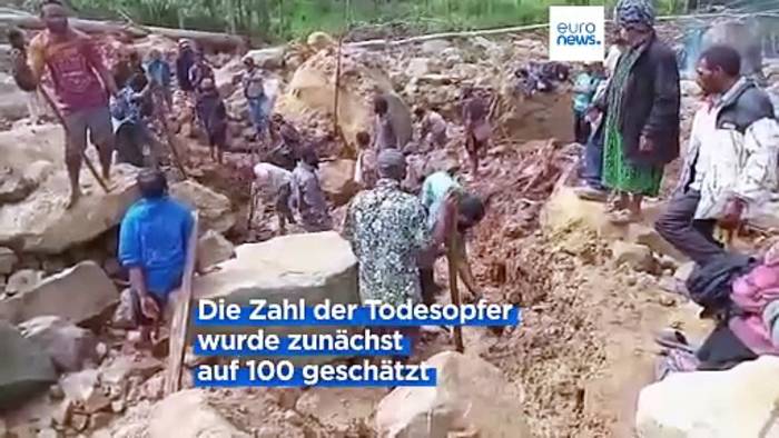 Video: Mehr als 670 Tote bei Erdrutsch in Papua-Neuguinea