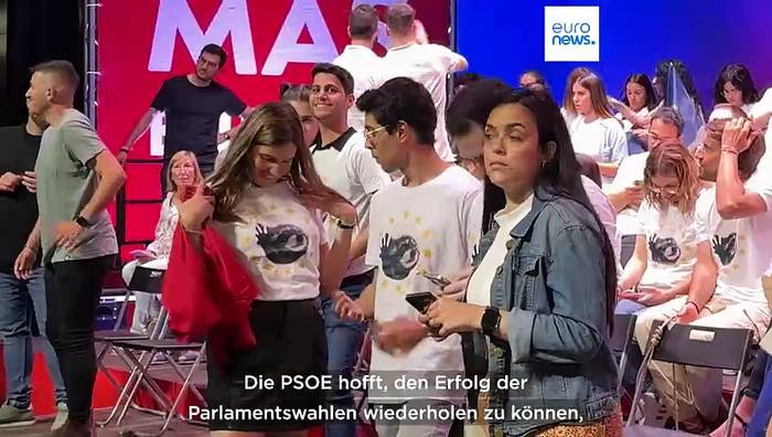 News video: Wahlkampf in sozialen Medien: Spanische Sozialisten gewinnen die Herzen der jungen Menschen