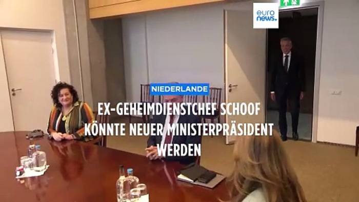 Video: Ex-Geheimdienstchef Schoof soll neuer niederländischer Ministerpräsident werden