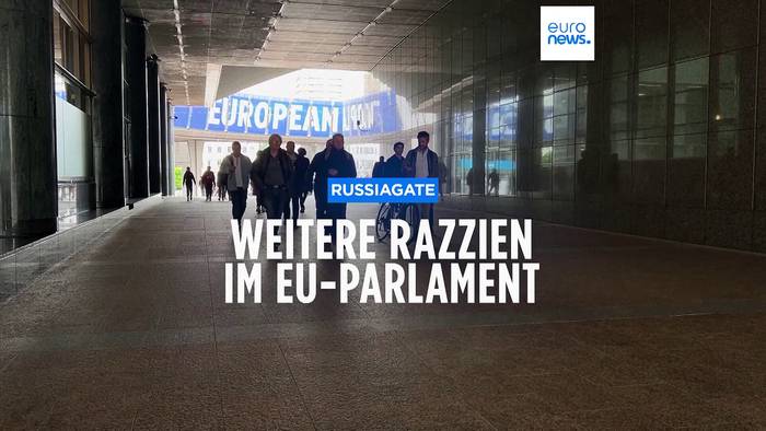 Video: EU-Parlament: Ermittler durchsuchen Büros wegen Russlandaffäre