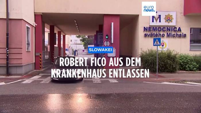 Video: Slowakei: Robert Fico aus dem Krankenhaus entlassen