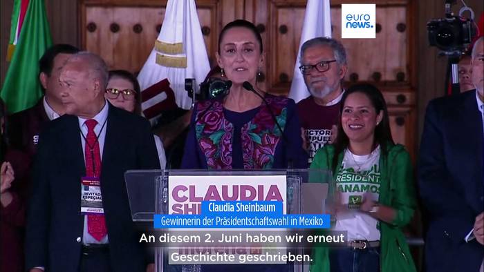 News video: Claudia Sheinbaum: Wer ist Mexikos erste Präsidentin?