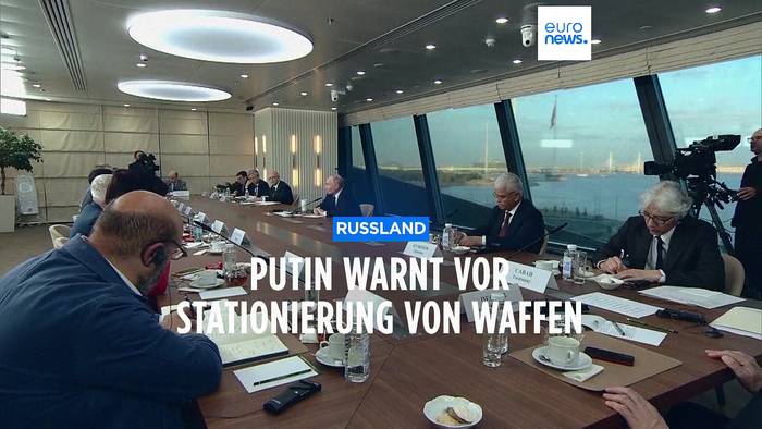 Video: Putin droht dem Westen mit möglichen Angriffen