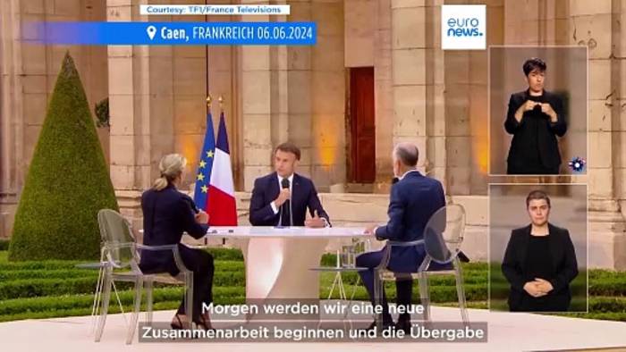 Video: Macron: Französische Kampfjets für die Ukraine