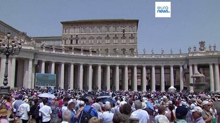 Video: Papst Franziskus ruft auf zu Waffenruhe in Nahen Osten