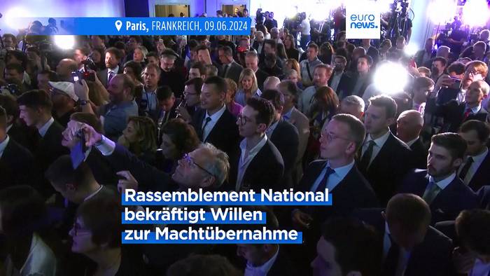 Video: Macron kündigt nach Wahlniederlage Neuwahlen an