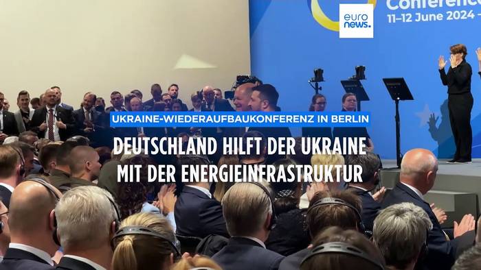 Video: Ukraine wiederaufbauen: Scholz will Energieinfrastruktur reparieren